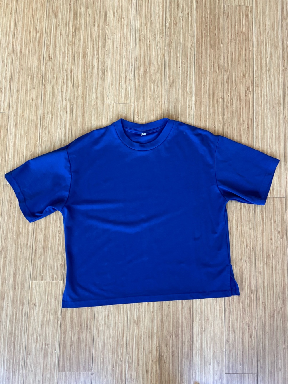 GU Short-Sleeve Crewneck T-Shirt - Royal Blue